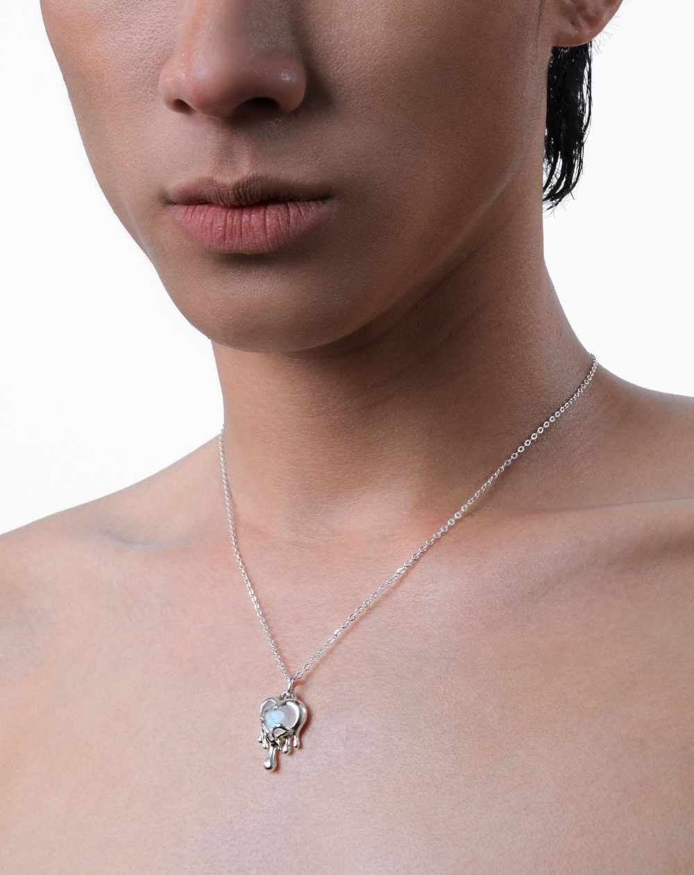 MELTING HEART PENDANT - Yin Silver Jewelry