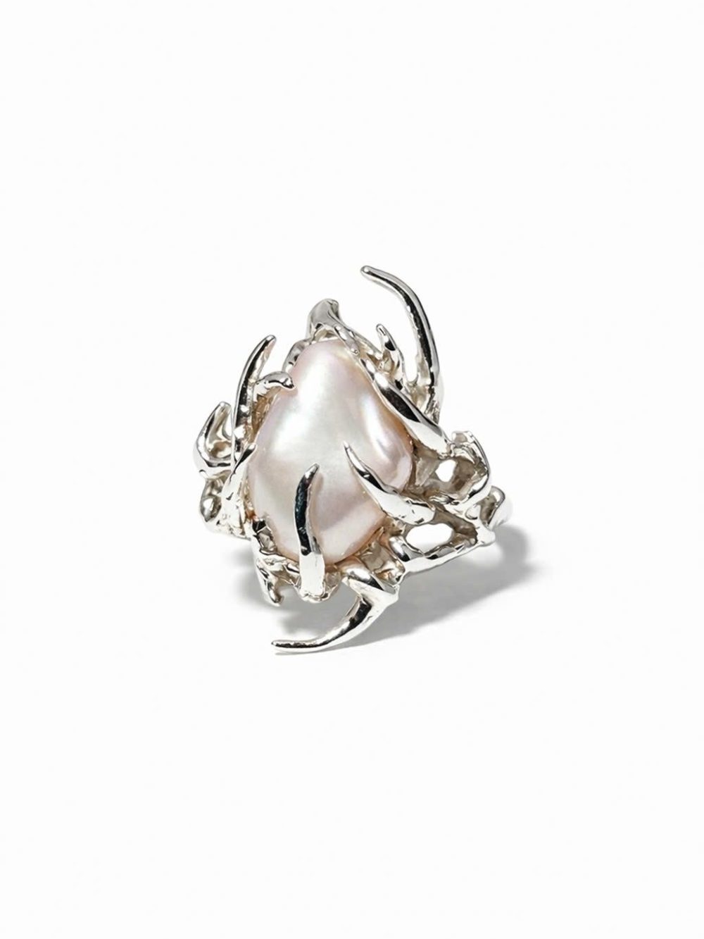 Nhẫn bạc 925 thiết kế thủ công SHARP SPIKES RING